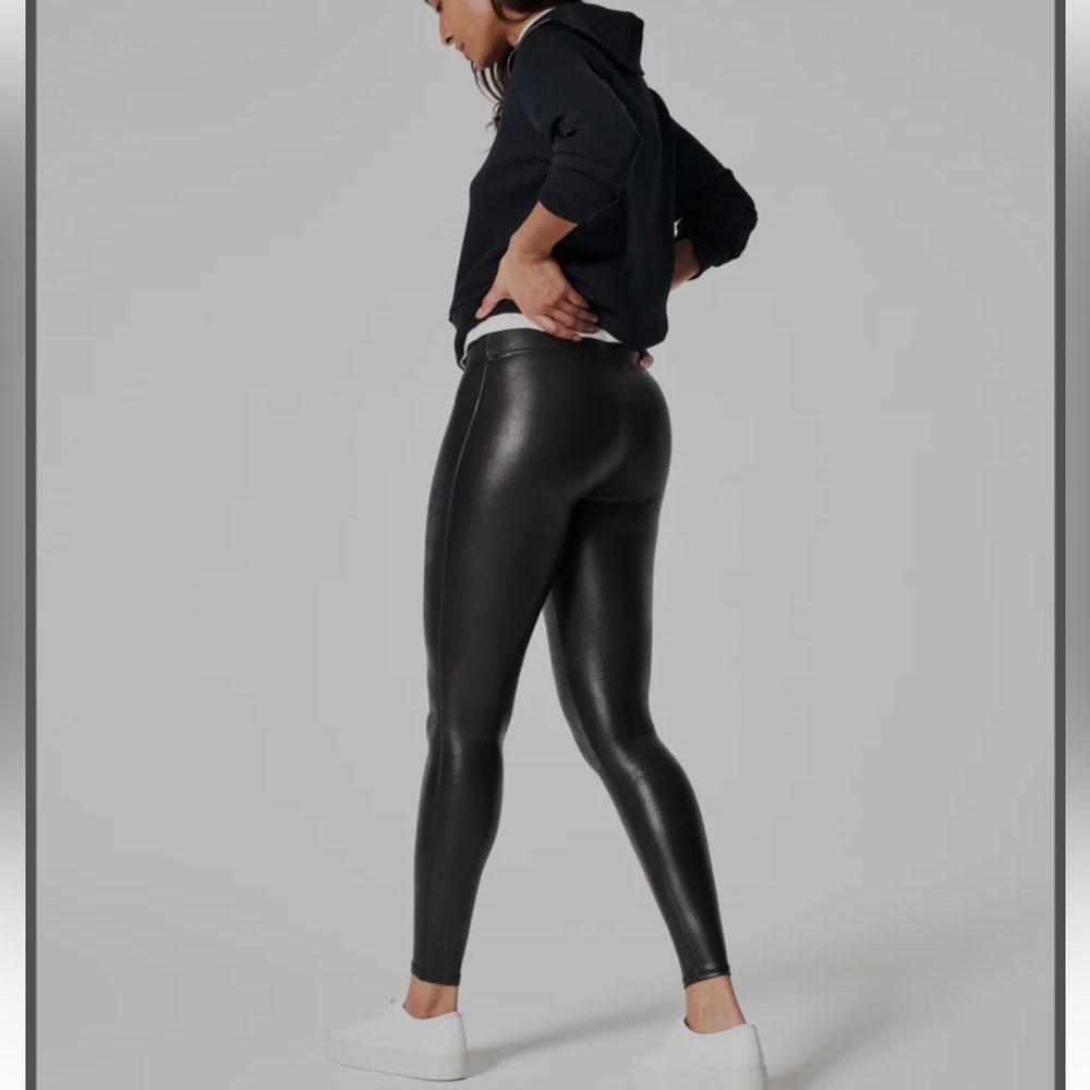 spanx faux leather legging- only wore a few times! Super comfortable